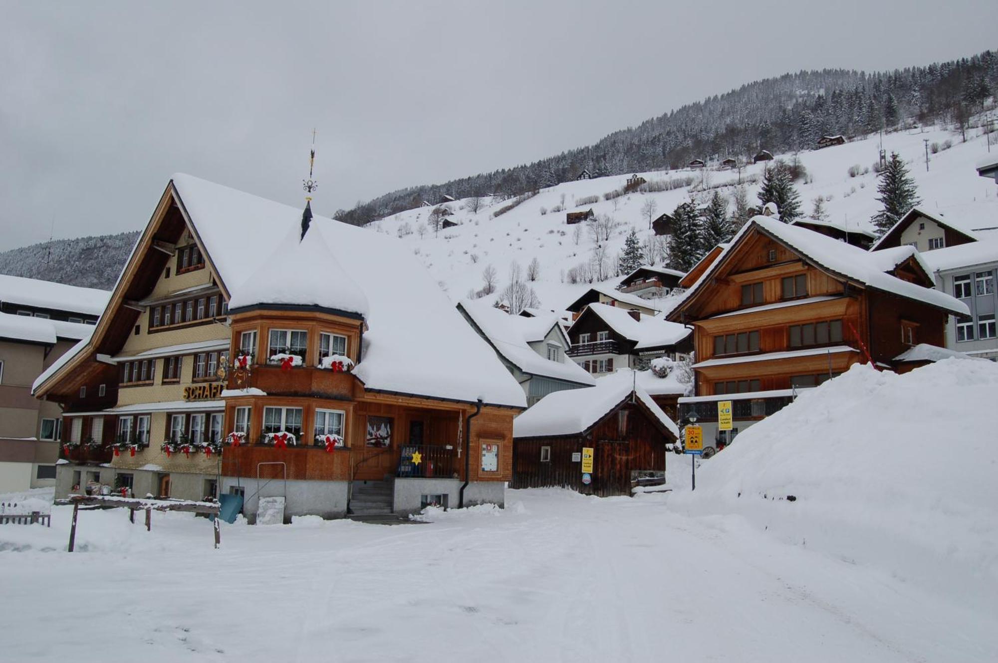 Gasthaus Schaefli Alt St. Johann Exterior foto