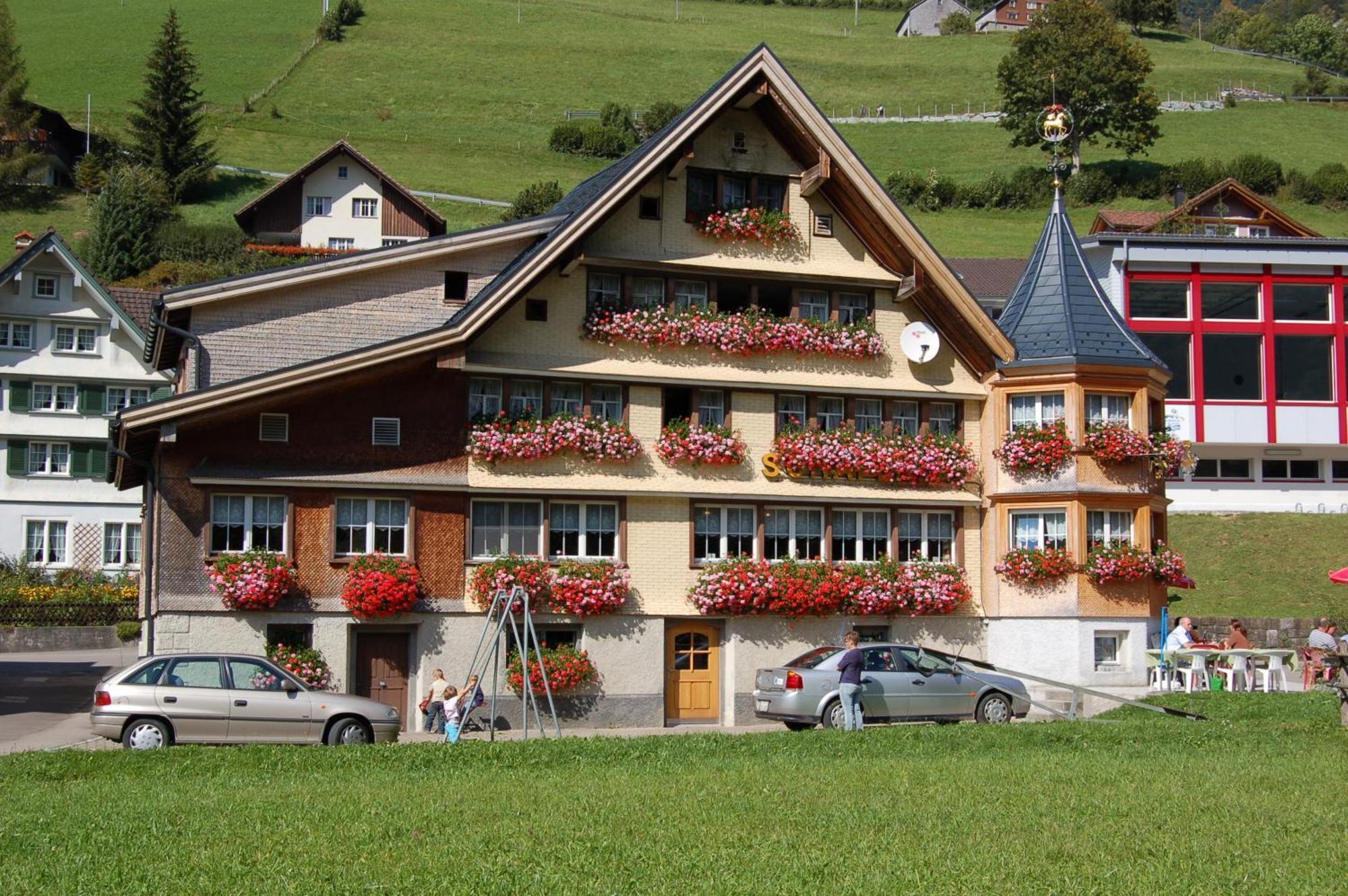 Gasthaus Schaefli Alt St. Johann Exterior foto